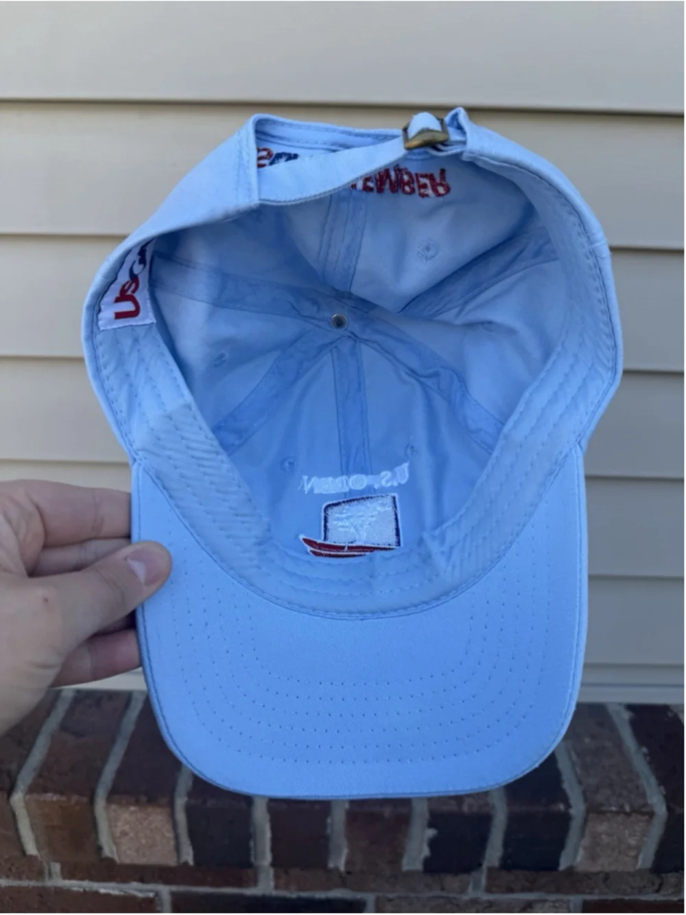 US OPEN 2019 PEBBLE BEACH GOLF HAT USGA LIGHT BLUE ON SIZE